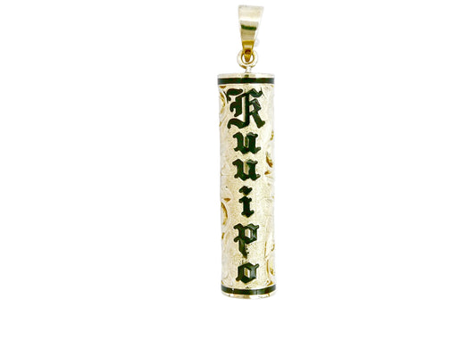 14K Kuuipo Floater Pendant - Large — Hawaiian jewelry from Ashley's Gift Shop