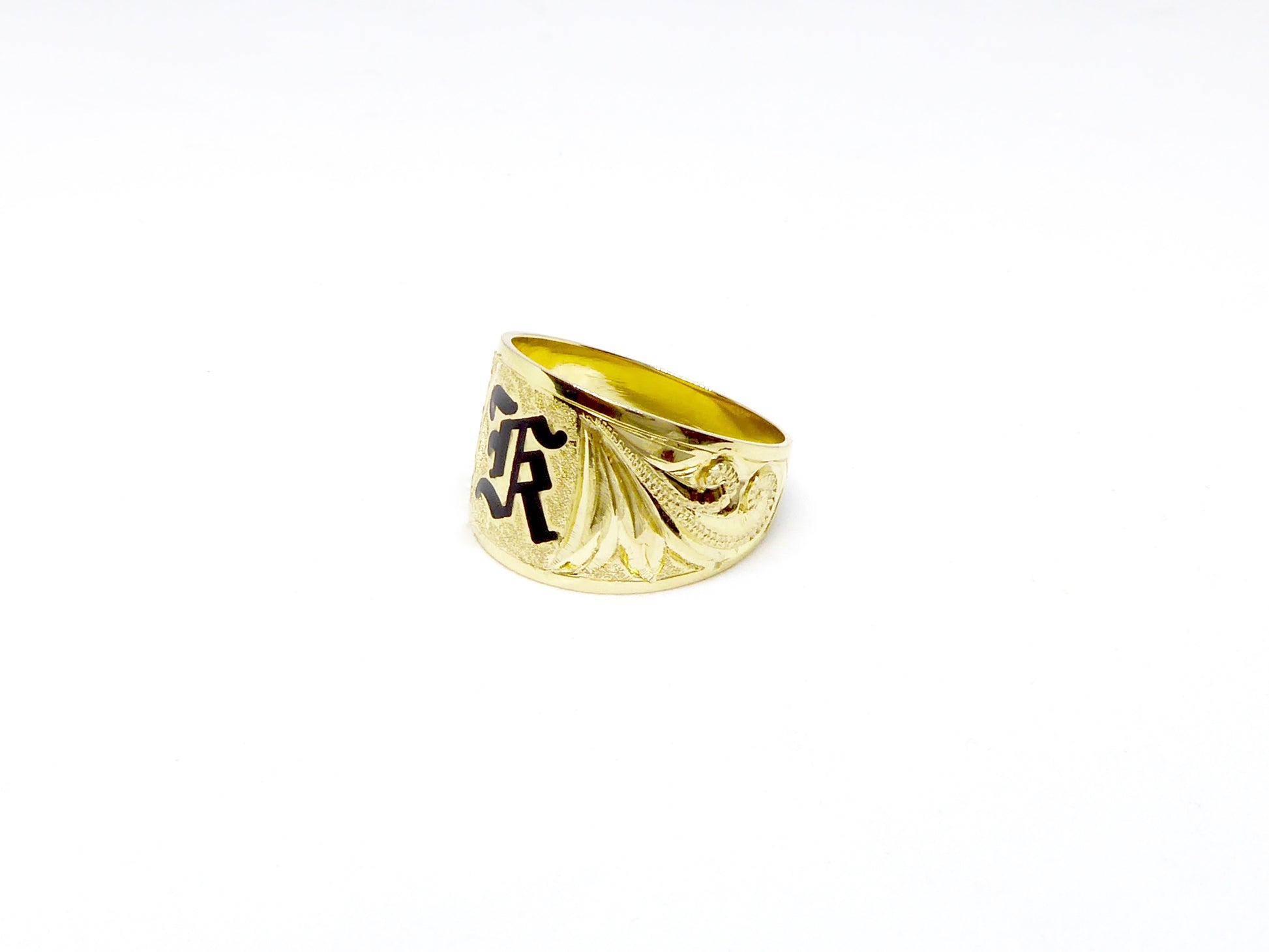 Letter Gold Ring image 0