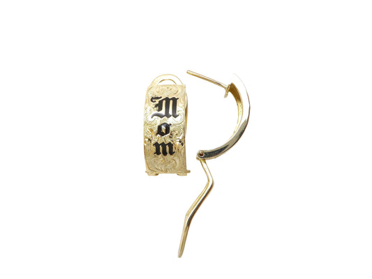 14K Mom Clip Earring - 8mm — Hawaiian jewelry from Ashley's Gift Shop