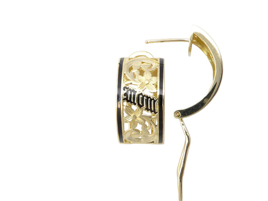 14K Mom Clip Earring — Hawaiian jewelry from Ashley's Gift Shop