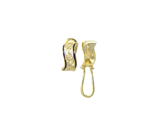 14K Napua Clip Earring - 6mm — Hawaiian jewelry from Ashley's Gift Shop