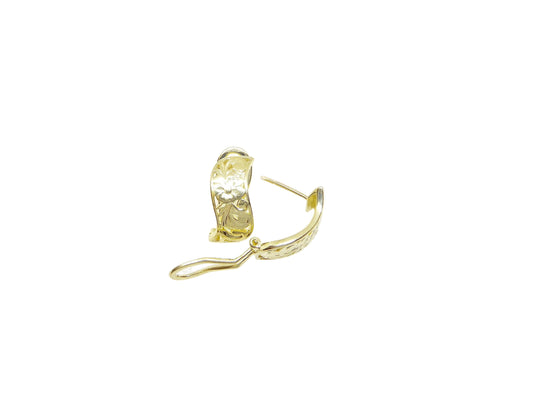 14K Napua Clip Earring - 6mm — Hawaiian jewelry from Ashley's Gift Shop