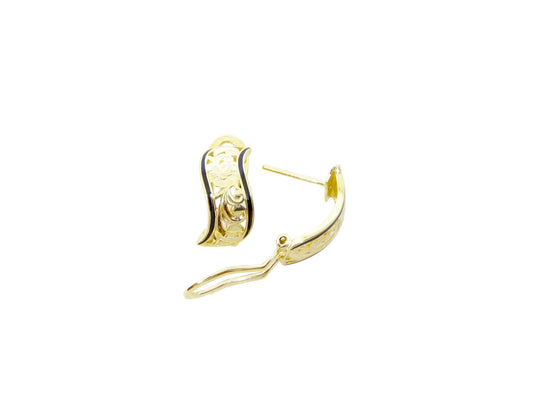 14K Napua Clip Earring - 6mm — Hawaiian jewelry from Ashley's Gift Shop