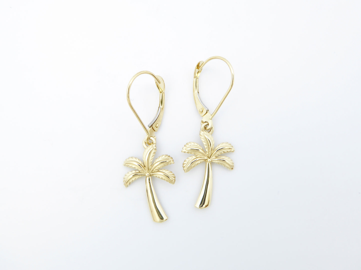 Palm Tree Leverback Earring image 0