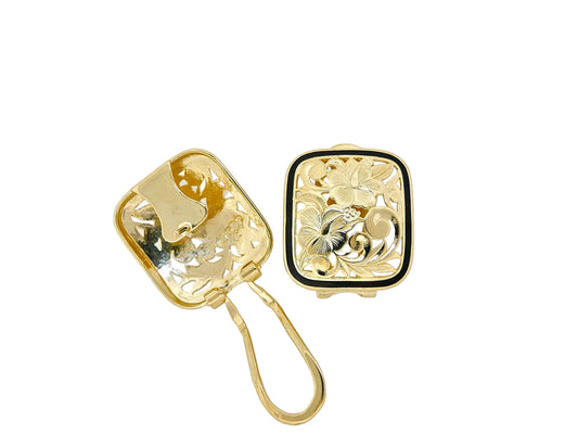 14K Paunani Square Earring - Large — Hawaiian jewelry from Ashley's Gift Shop