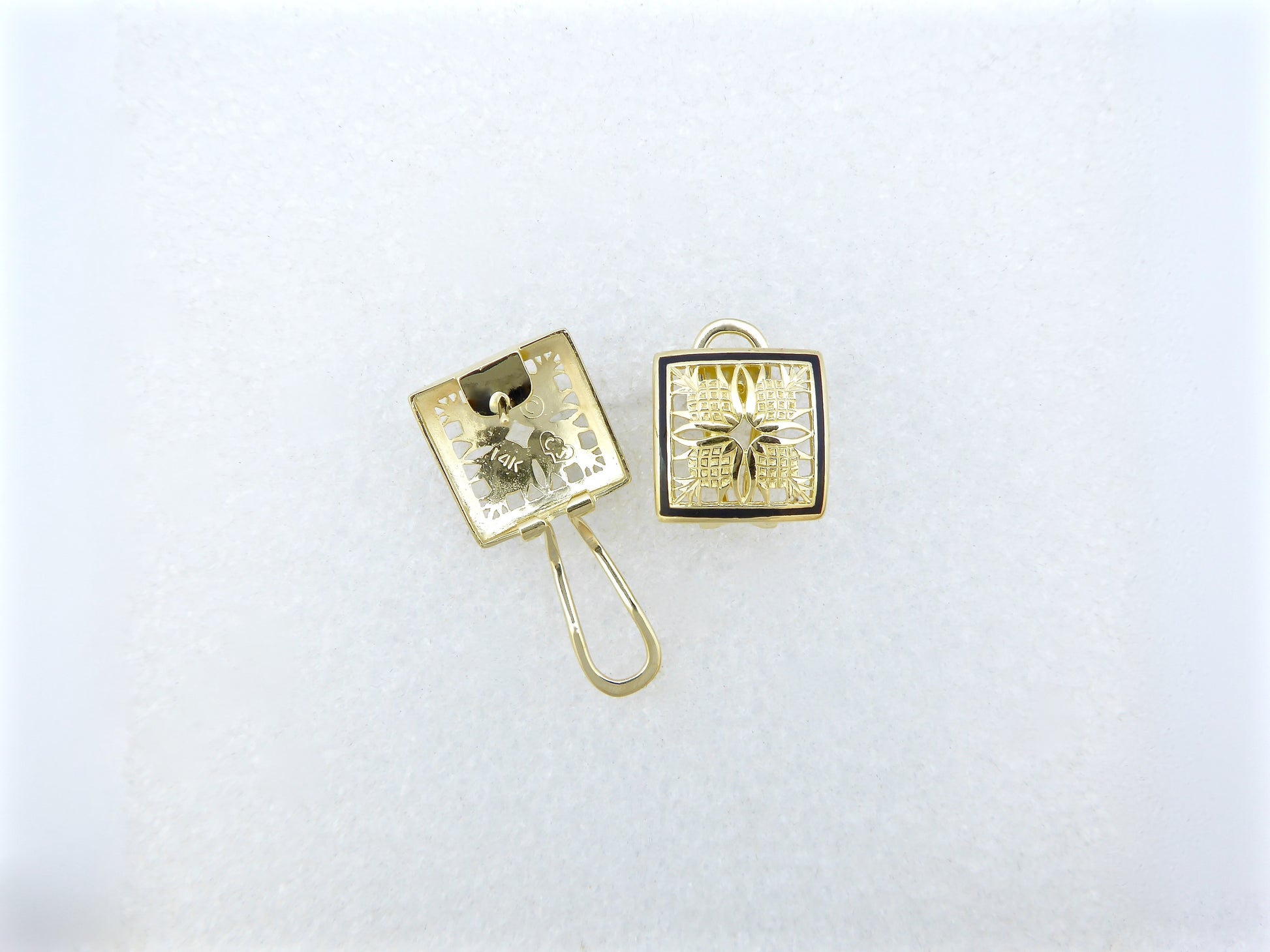 Pineapple Quilt Earring - Small image 0