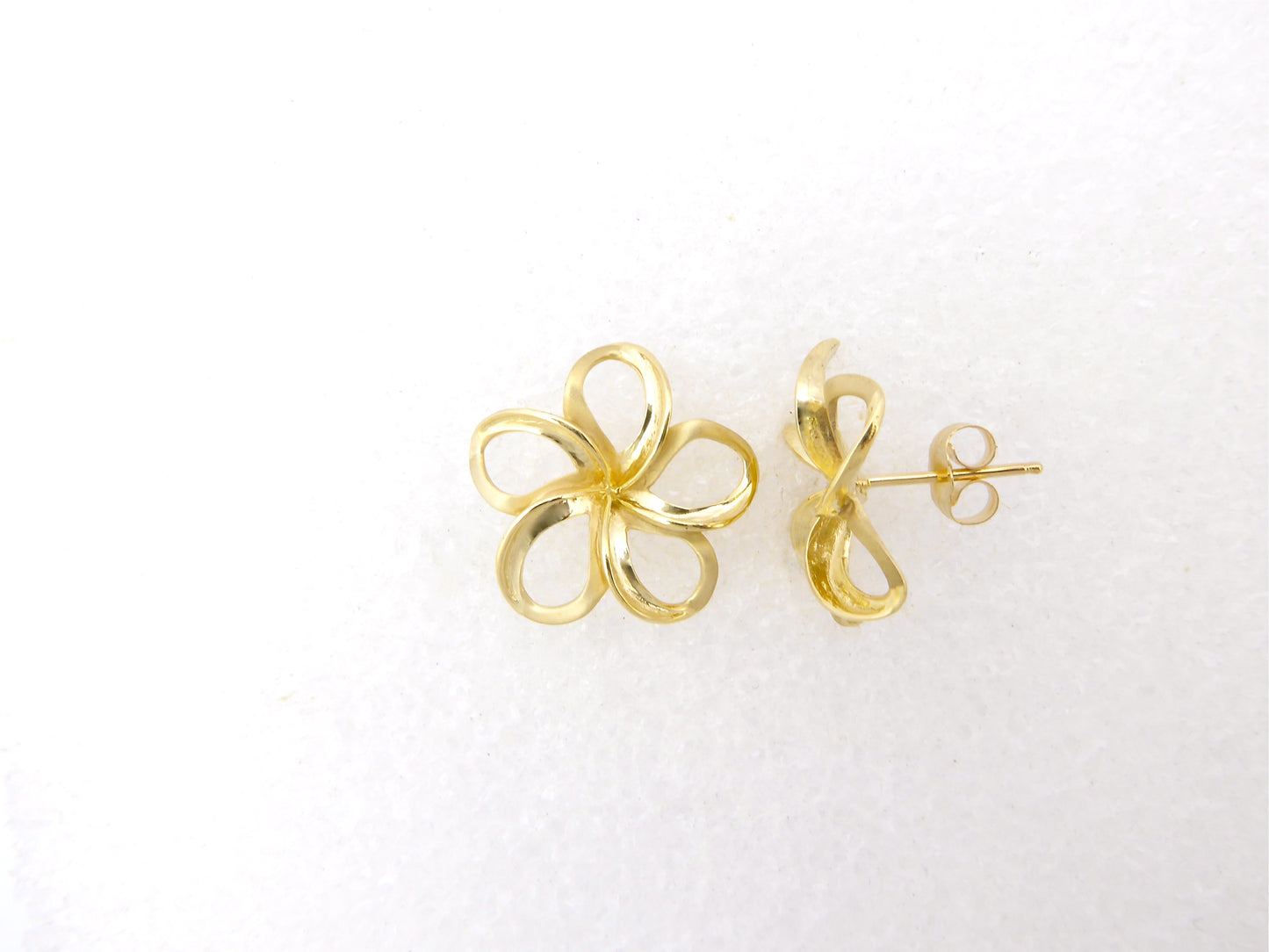 Plumeria Cut-Out Earring #5 image 0