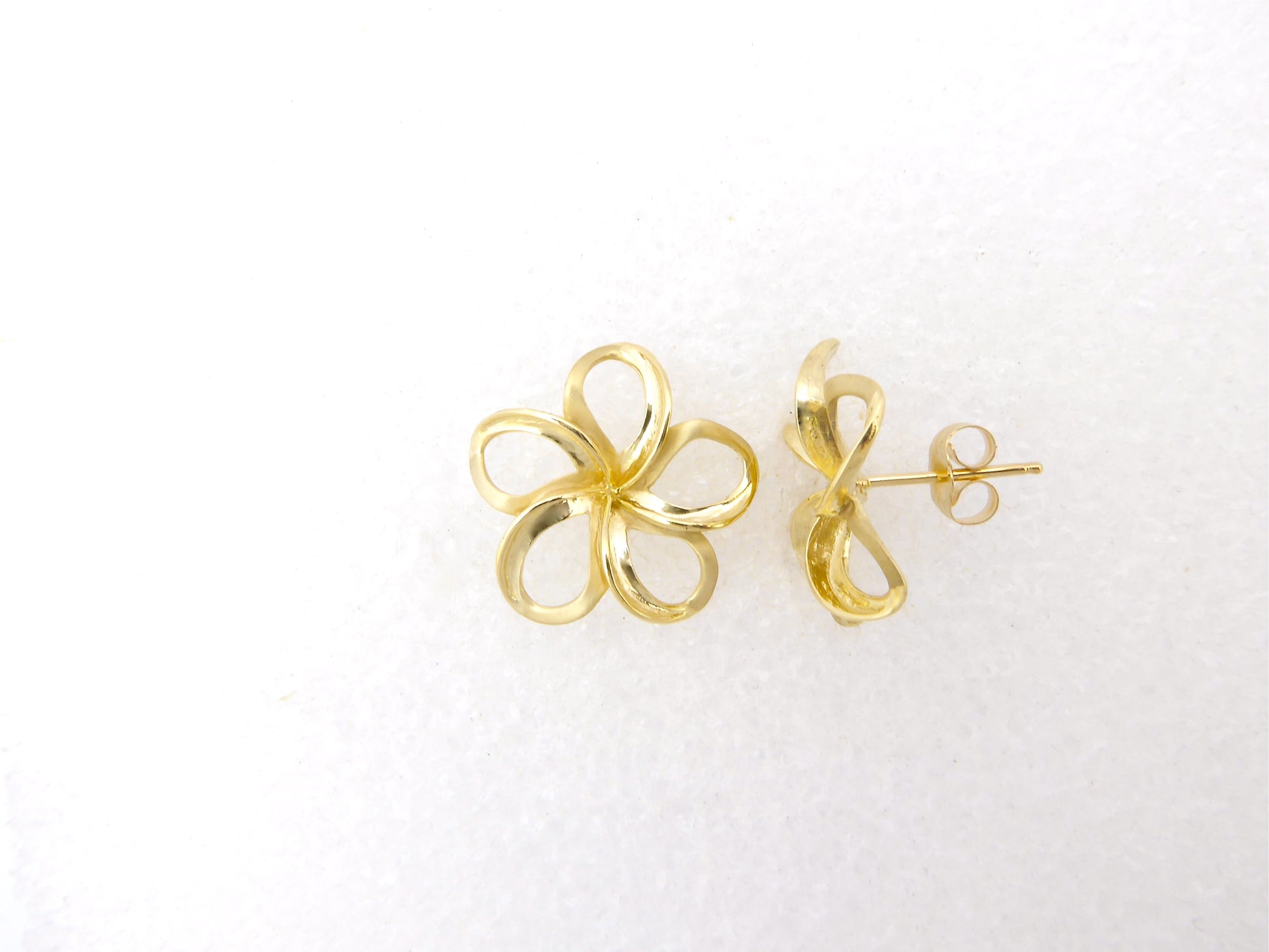 Plumeria Cut-Out Earring #5 image 0