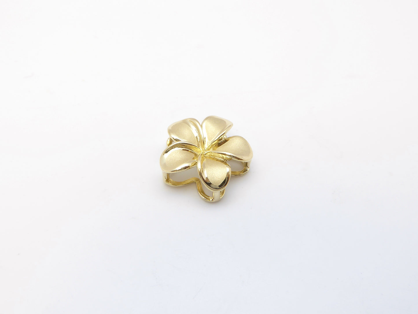 Plumeria Drop Pendant #4 image 0