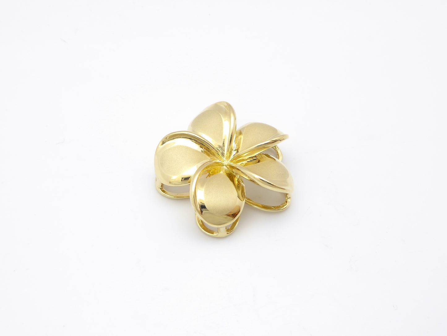 Plumeria Drop Pendant #6 image 0