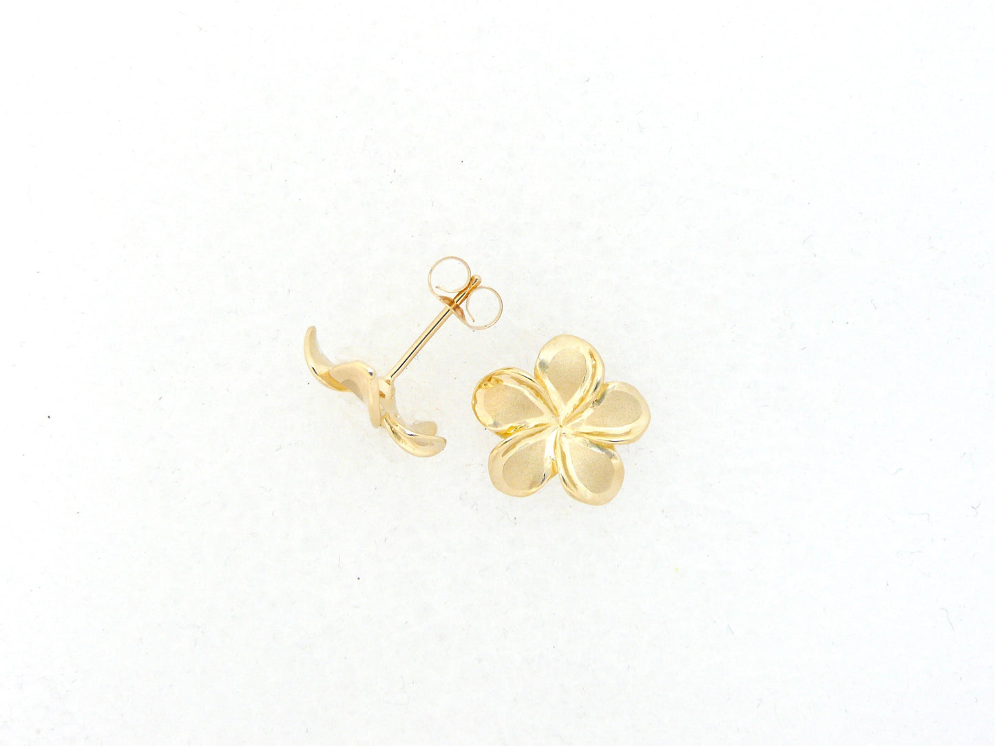 Plumeria Earring #3 image 0