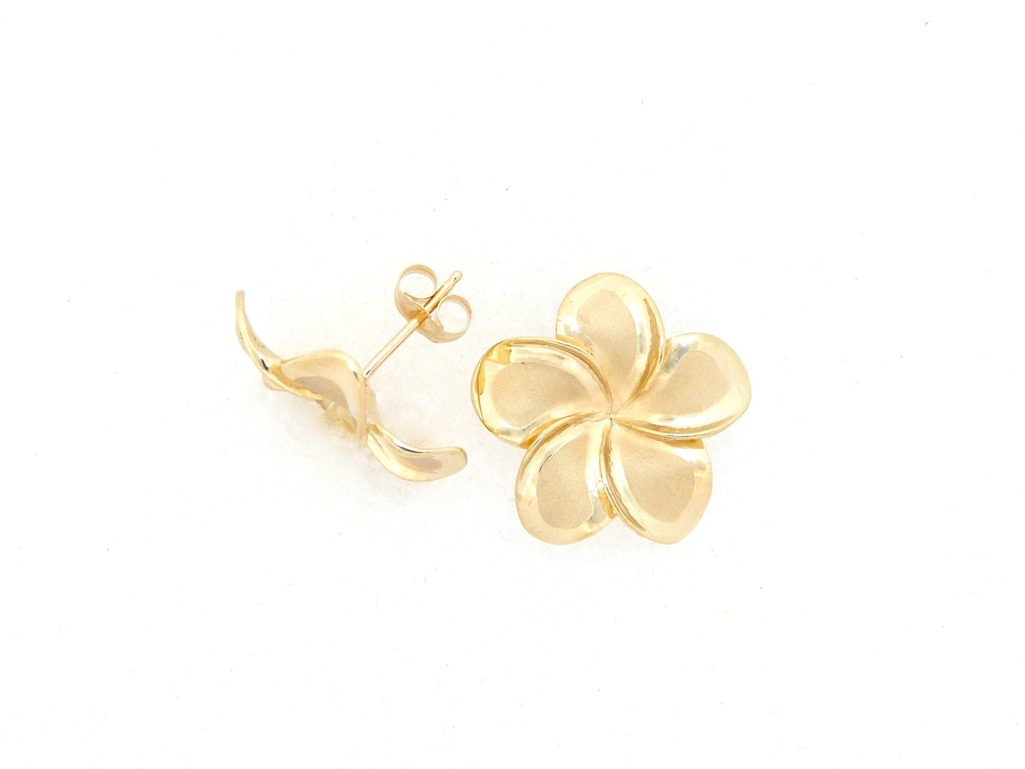 Plumeria Earring #5 image 0