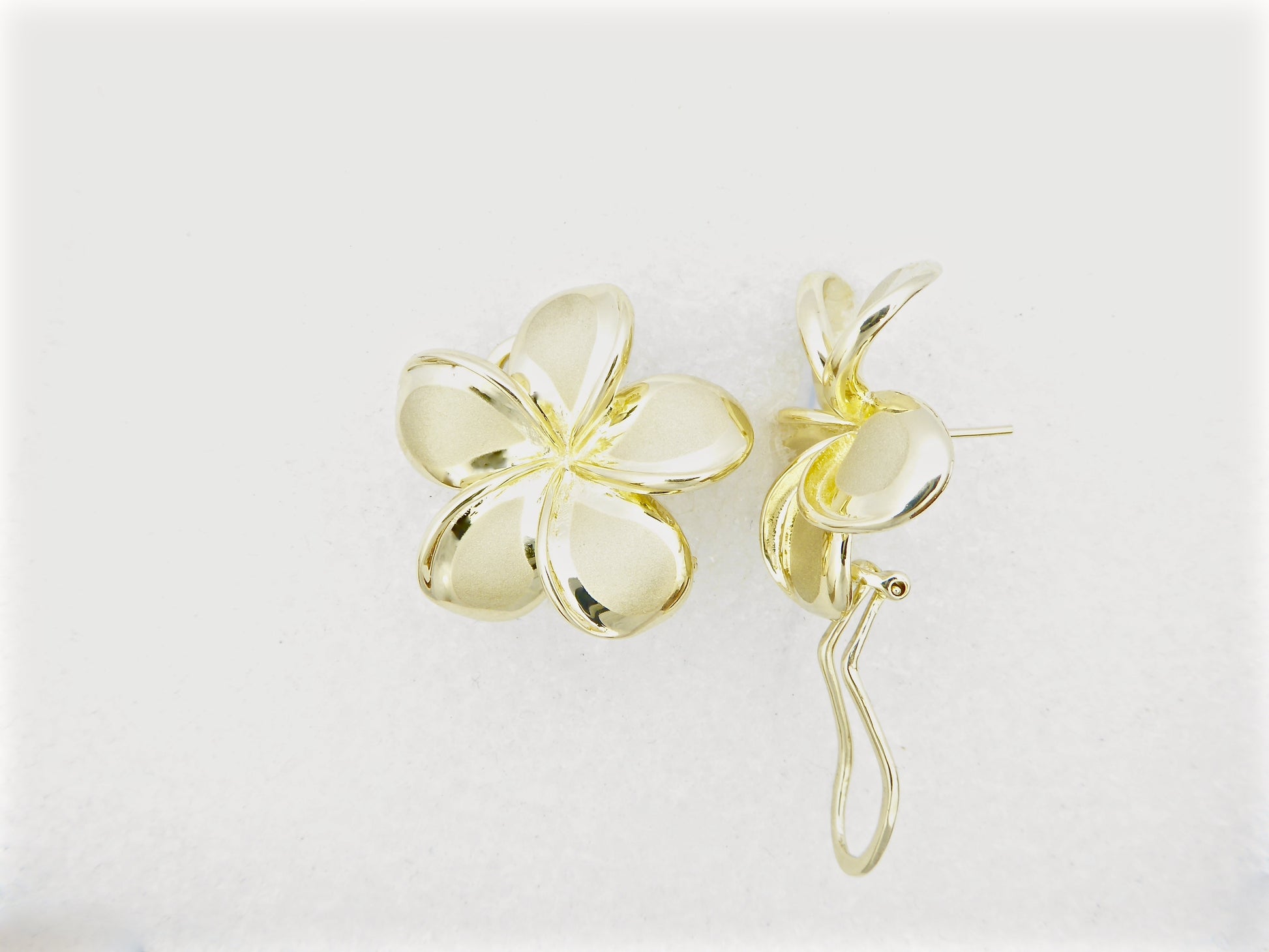 Plumeria Earring #7 image 0