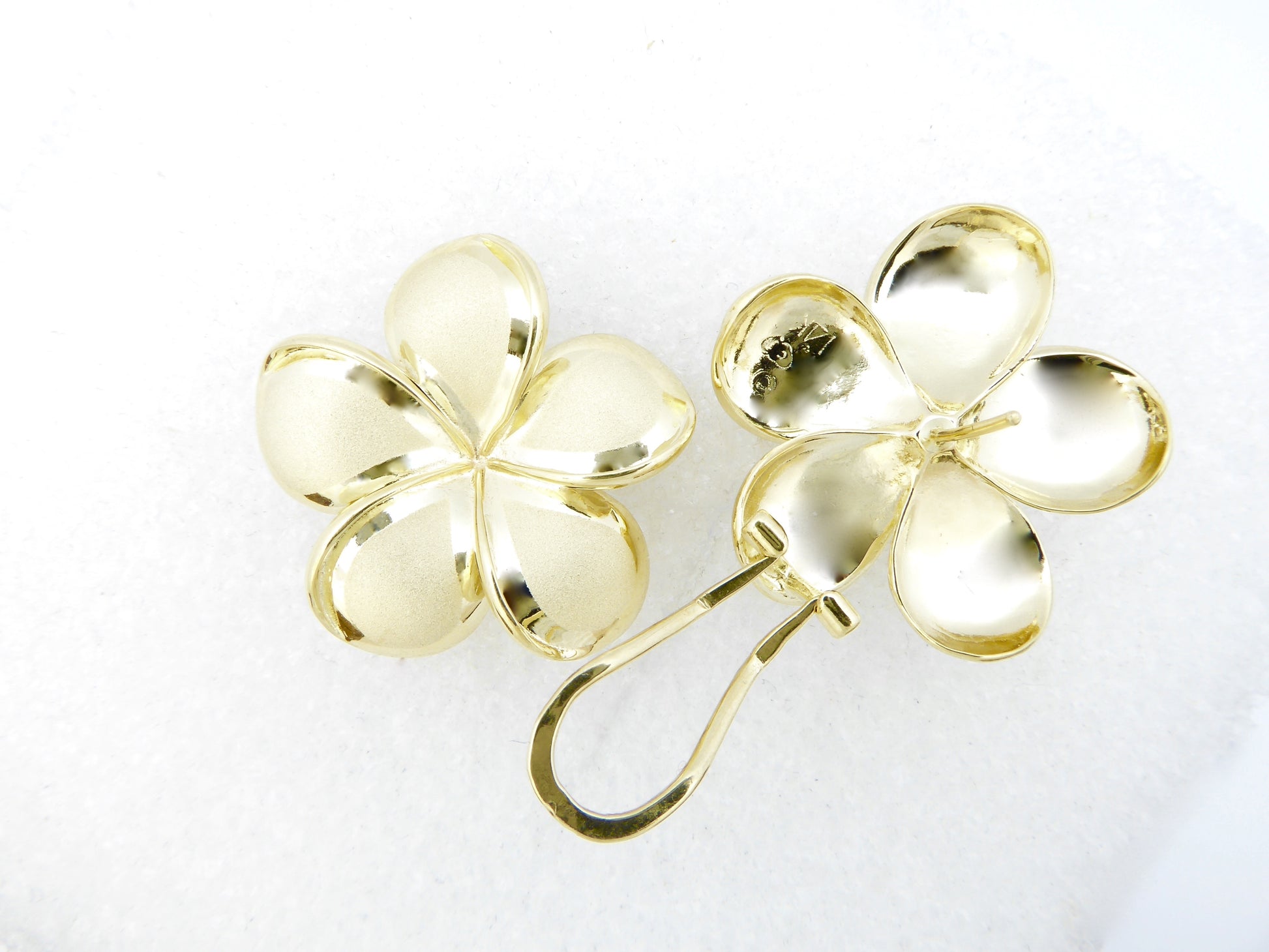 Plumeria Earring #8 image 0
