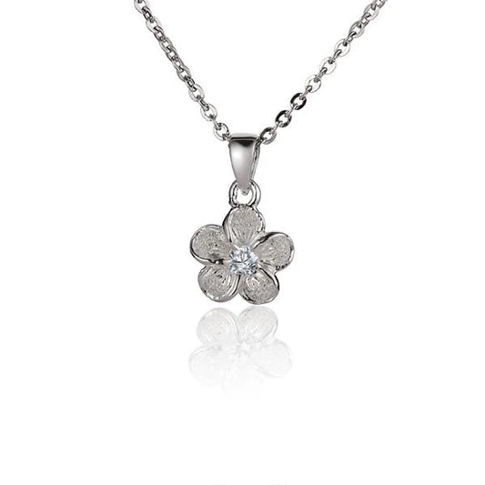 10mm Plumeria Raised Sand Pendant in natural beige with detailed floral design, crafted by Ashley's Gift Shop.