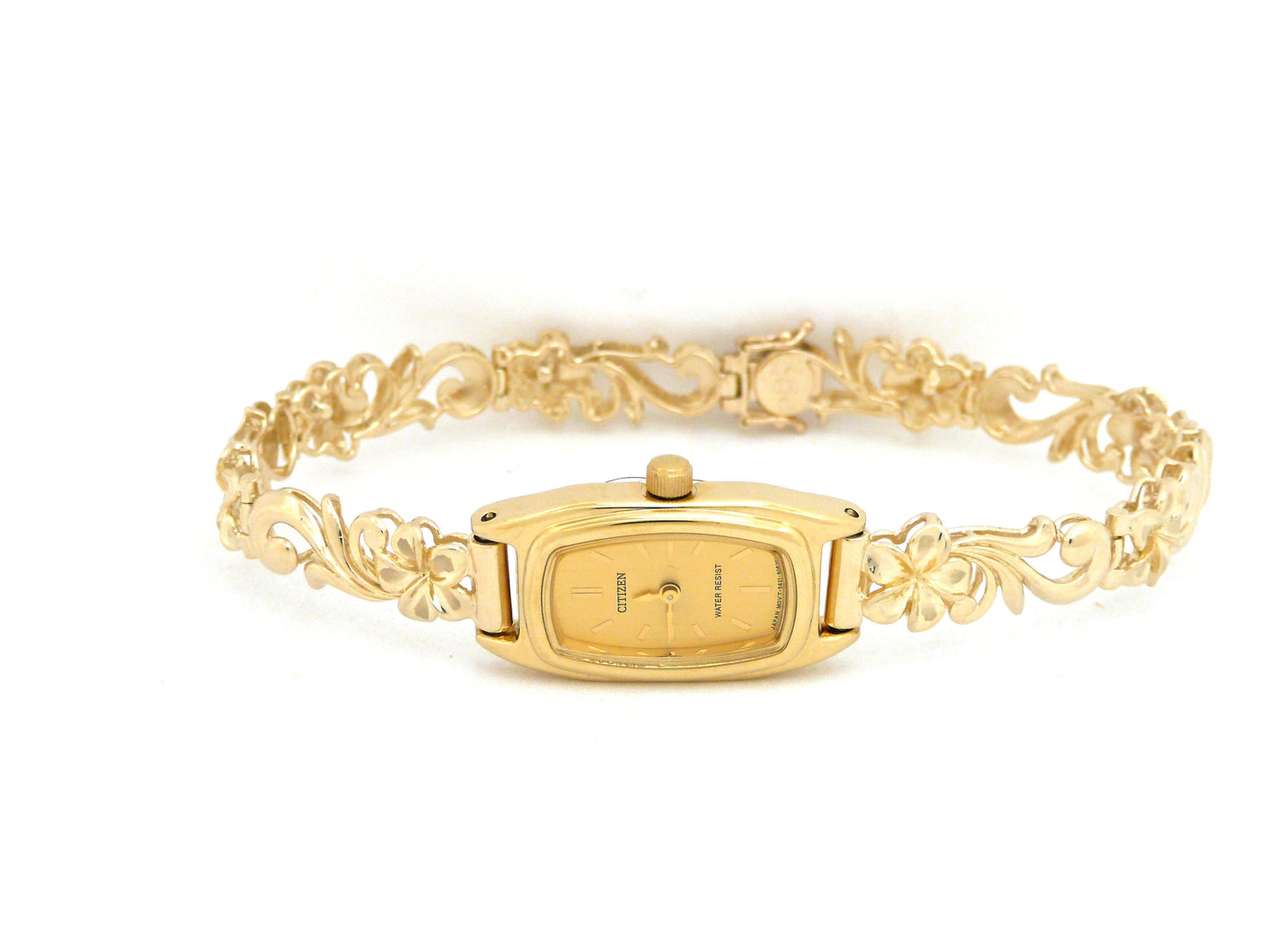 Plumeria Scroll Link Watch #1 image 0