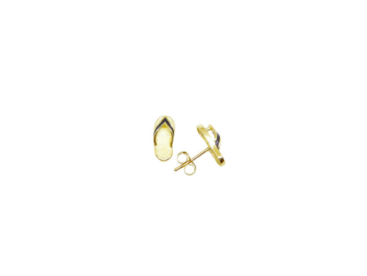 14K Slipper Earring - Baby — Hawaiian jewelry from Ashley's Gift Shop