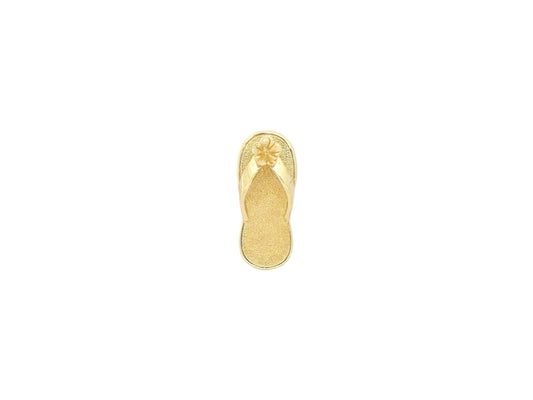 14K Slipper Pendant - Large — Hawaiian jewelry from Ashley's Gift Shop