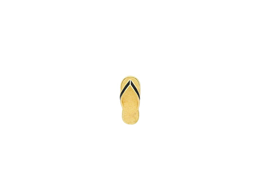 14K Slipper Pendant - Small — Hawaiian jewelry from Ashley's Gift Shop