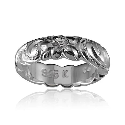 6 x 2.5mm Oval C/O Ring — 925 Sterling Silver Hawaiian jewelry from Ashley's Gift Shop
