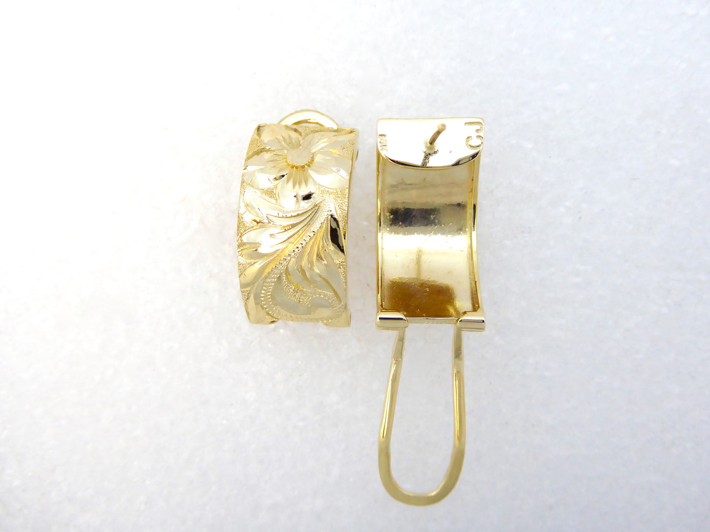 Straight Clip Earring - 10mm image 0