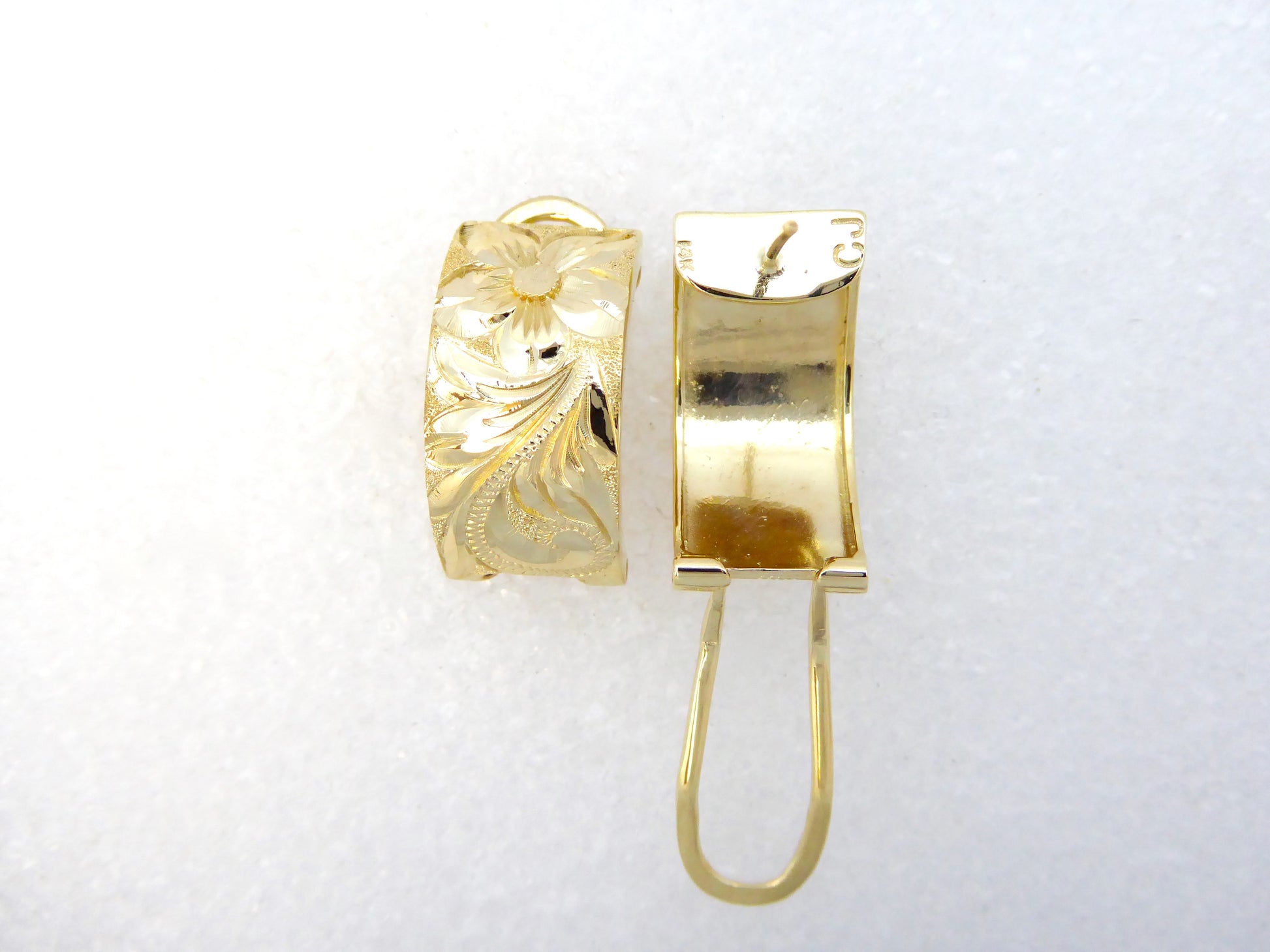 Straight Clip Earring - 10mm image 0