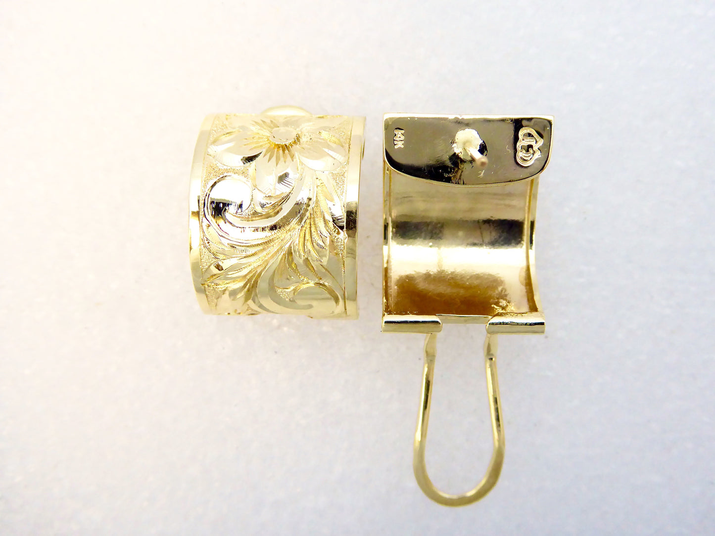 Straight Clip Earring - 15mm image 0