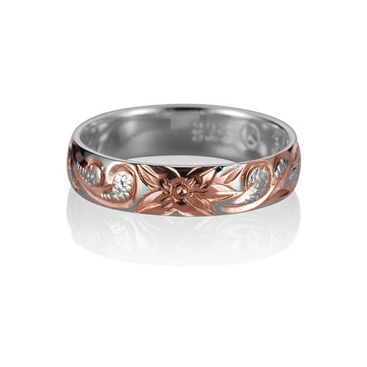 Sterling silver Queen Scroll Toe Ring with intricate scroll design, crafted from 925 sterling silver.