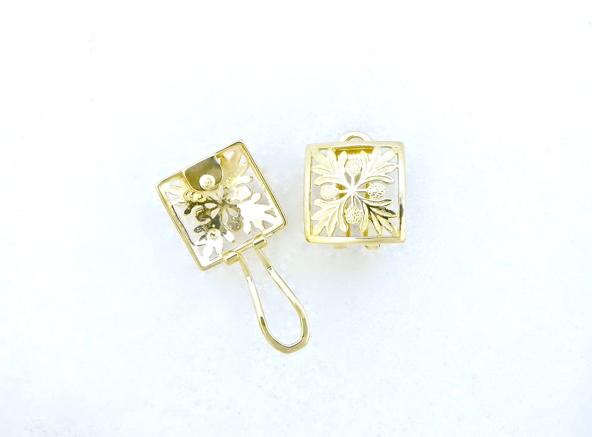 Ulu Quilt Earring - Large image 0
