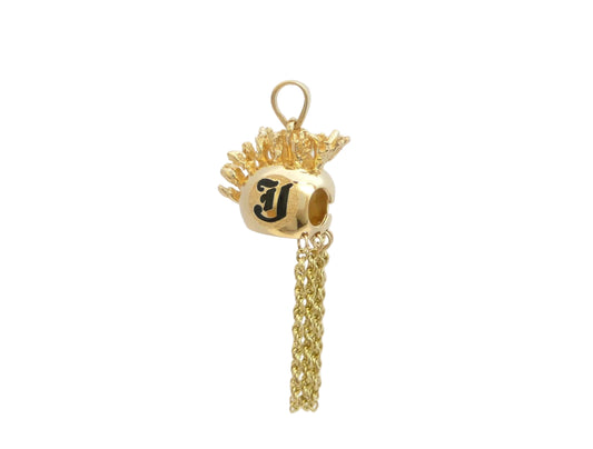 14K Helmet Pendant w/Init/Sm — Hawaiian jewelry from Ashley's Gift Shop